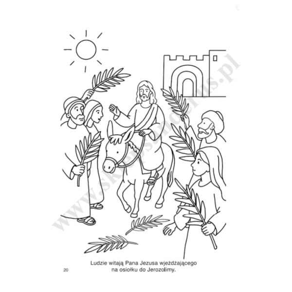 ŻYCIE PANA JEZUSA - KOLOROWANKA