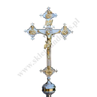 KRZYŻ OŁTARZOWO PROCESYJNY wys. 210 cm -  2297