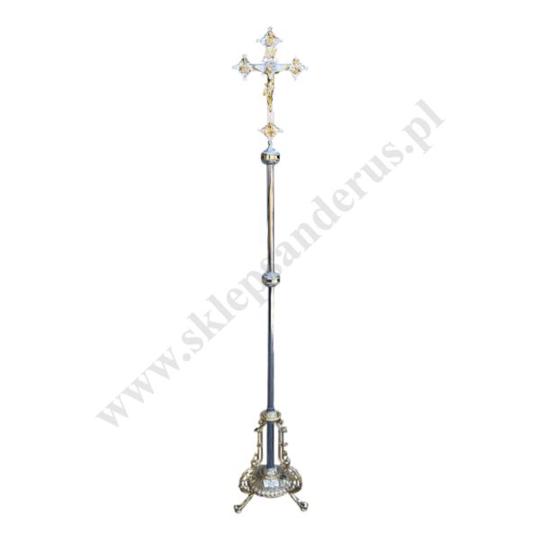 KRZYŻ OŁTARZOWO PROCESYJNY wys. 210 cm -  2297