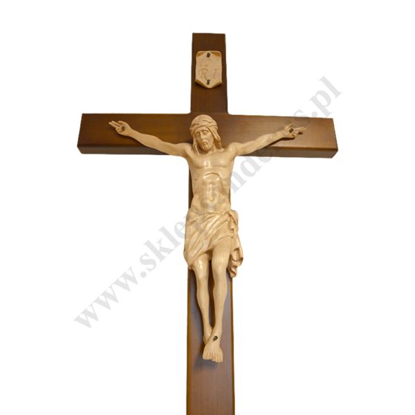 KRZYŻ OŁTARZOWO PROCESYJNY DREWNIANY - 60105