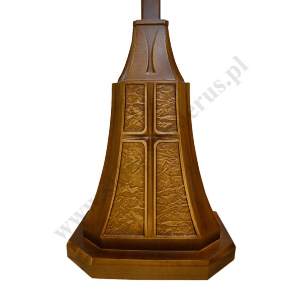 KRZYŻ OŁTARZOWO PROCESYJNY DREWNIANY - 60105