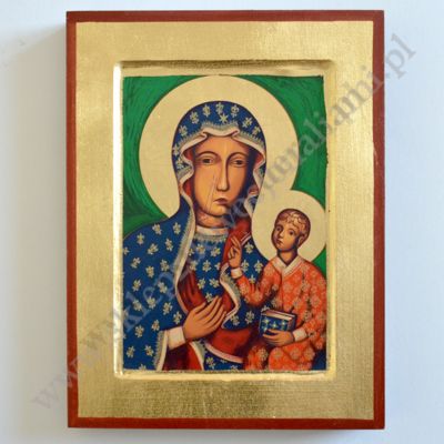 MATKA BOŻA CZĘSTOCHOWSKA - ikona - 18 x 24 cm