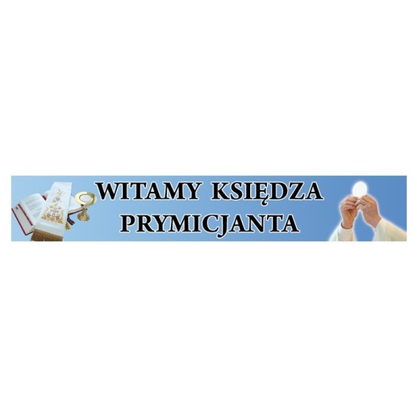 PRYMICYJNY - BANER DEKORACYJNY - WZÓR 26