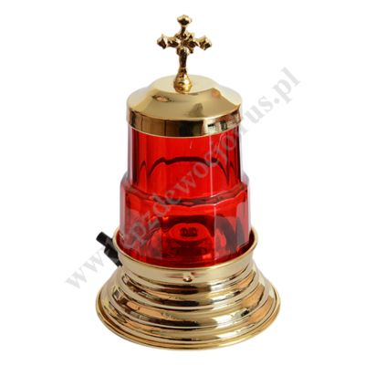 LAMPKA WIECZNA NA BATERIĘ - wys. 15 cm - 68762