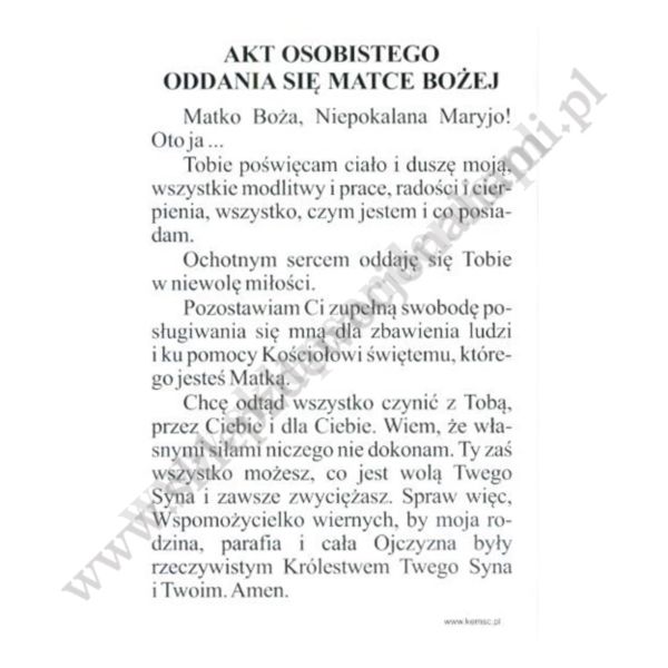 MATKA BOŻA CZĘSTOCHOWSKA - obrazek 6.5 x 10 cm - paczka 100 szt. - 0142
