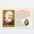 MEDALIK FOLIOWANY - ŚW.OJCIEC PIO - format 8.5 x 5.5 cm - 51433