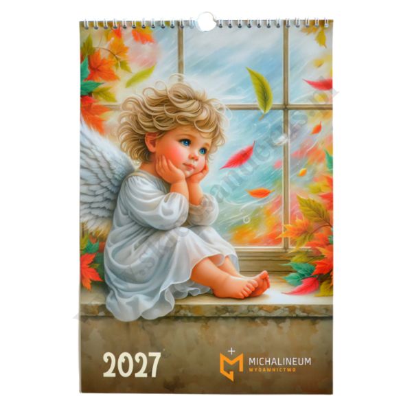 KALENDARZ DLA DZIECI 2027 - format 22,5 cm x 33 cm - 58807