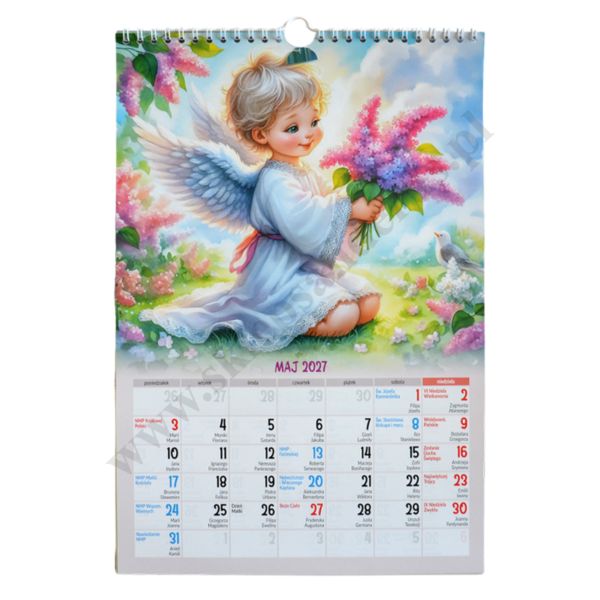 KALENDARZ DLA DZIECI 2027 - format 22,5 cm x 33 cm - 58807