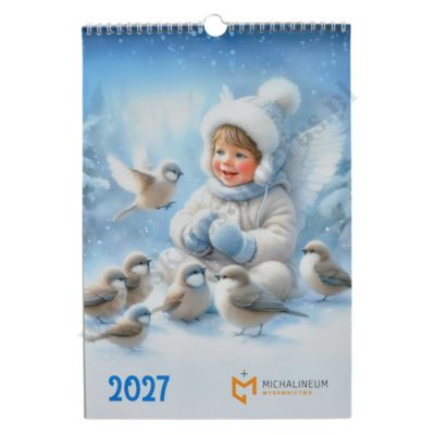 KALENDARZ DLA DZIECI 2027 - format 22,5 cm x 33 cm - 3109