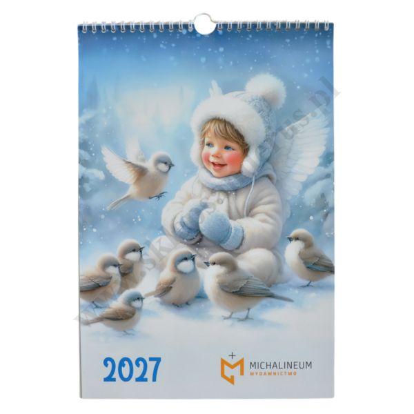 KALENDARZ DLA DZIECI 2027 - format 22,5 cm x 33 cm - 3109