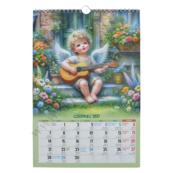 KALENDARZ DLA DZIECI 2027 - format 22,5 cm x 33 cm - 3109