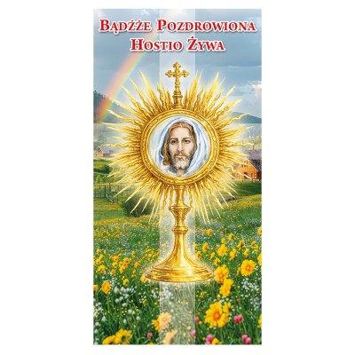 BANER NA BOŻE CIAŁO - BANER DEKORACYJNY - WZÓR 240