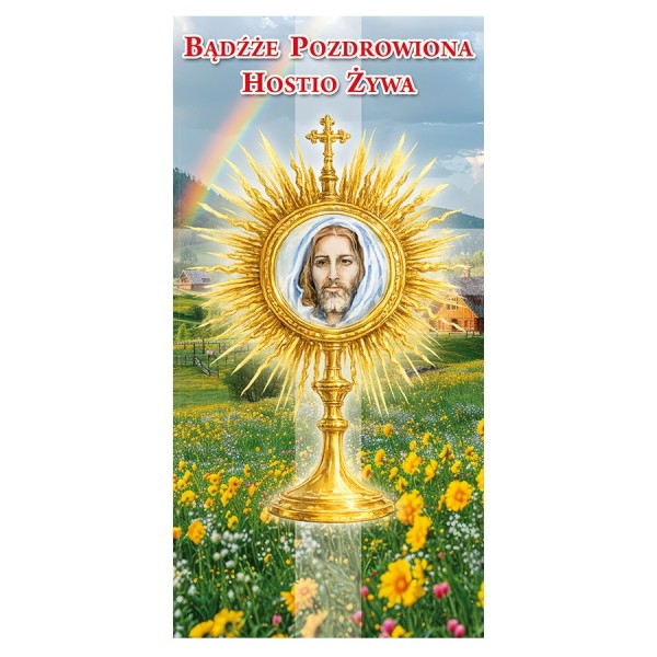 BANER NA BOŻE CIAŁO - BANER DEKORACYJNY - WZÓR 240