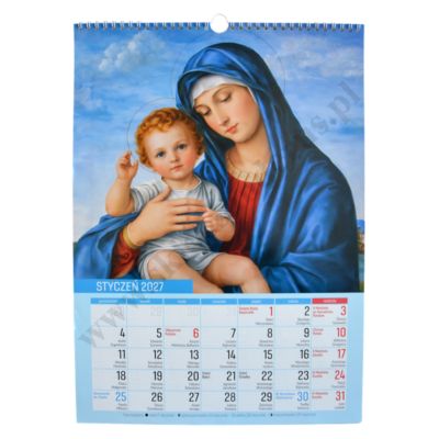 KALENDARZ MARYJNY 2027 - format 29,5 x 40,5 cm - 85173