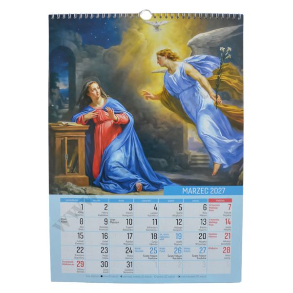 KALENDARZ MARYJNY 2027 - format 29,5 x 40,5 cm - 85173