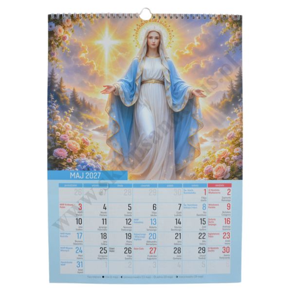 KALENDARZ MARYJNY 2027 - format 29,5 x 40,5 cm - 85173