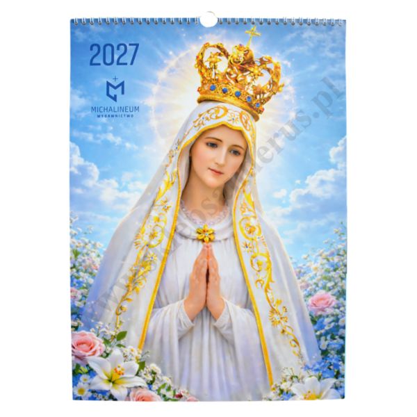 KALENDARZ MARYJNY 2027 - format 29.5 x 40.5 cm - 58810