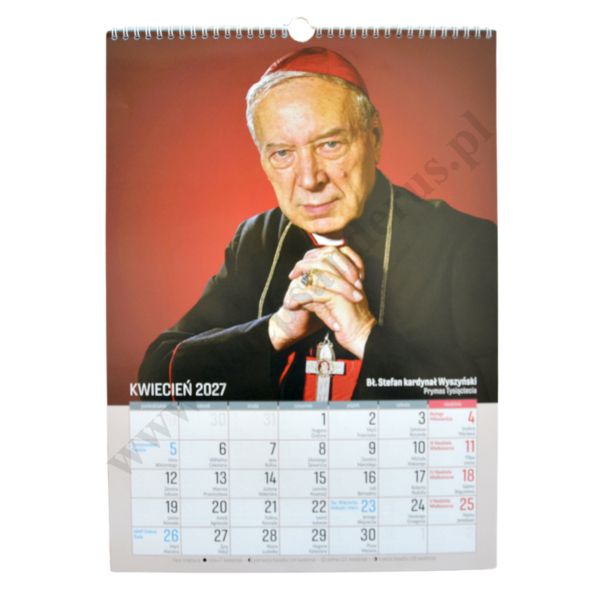 ŚWIĘCI I BŁOGOPSŁAWIENI - KALENDARZ 2027 - format 29,5 x 40,5 cm - 85176