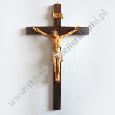 KRZYŻ DREWNIANY - wys. 37.5 cm - 2253