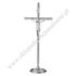 KRZYŻ METALOWY STOJĄCY - wys. 16 cm - 3856