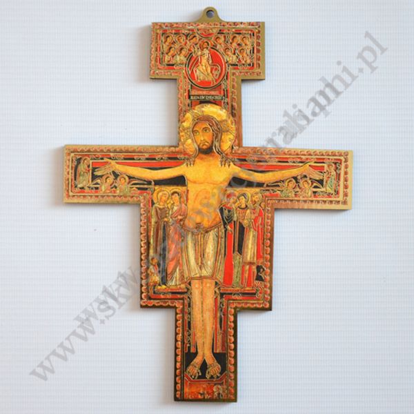 KRZYŻ ŚWIĘTEGO FRANCISZKA - wys.21 cm - 8321