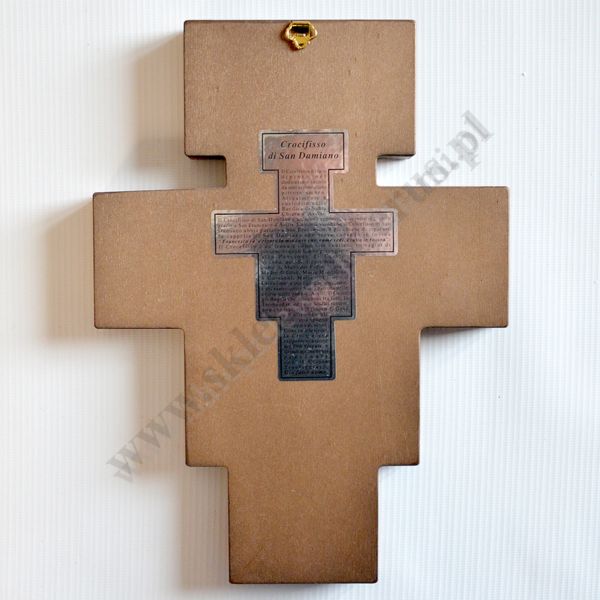 KRZYŻ ŚWIĘTEGO FRANCISZKA - wys. 27 cm - 9151