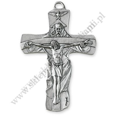 KRZYŻ TRÓJCA ŚWIĘTA - wys. 6.5 cm - 1824