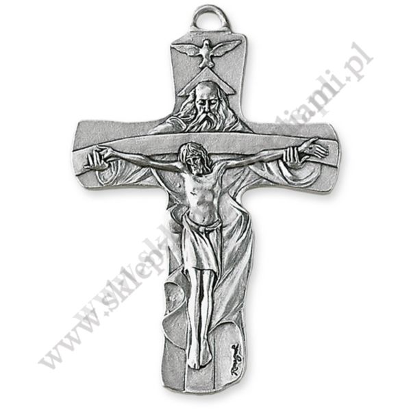 KRZYŻ TRÓJCA ŚWIĘTA - wys. 6.5 cm - 1824