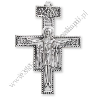 KRZYŻYK ŚWIĘTEGO FRANCISZKA - wys. 5.8 cm - 6903