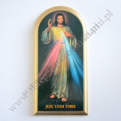 OBRAZ JEZU UFAM TOBIE - 12 x 25 cm - PJ04