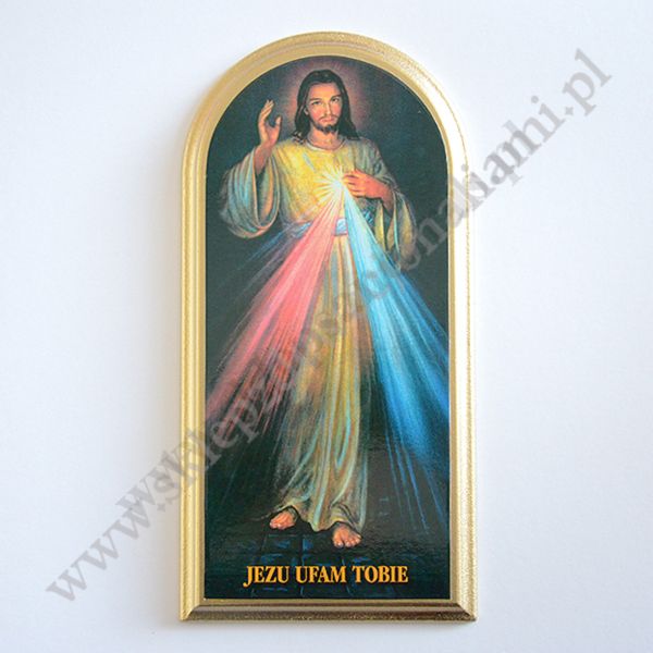 OBRAZ JEZU UFAM TOBIE - 12 x 25 cm - PJ04