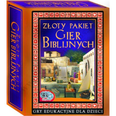 ZŁOTY PAKIET GIER BIBLIJNYCH - 4 CD/DVD - 50730