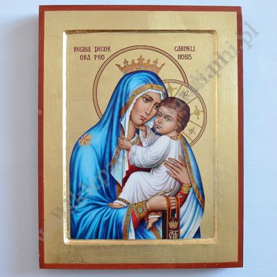MATKA BOŻA SZKAPLERZNA - ikona 24 x 31.5 cm - 87895