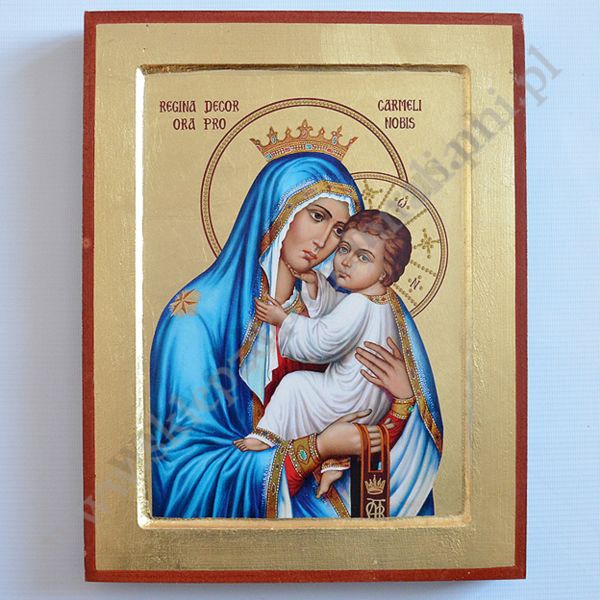 MATKA BOŻA SZKAPLERZNA - ikona 24 x 31.5 cm - 87895