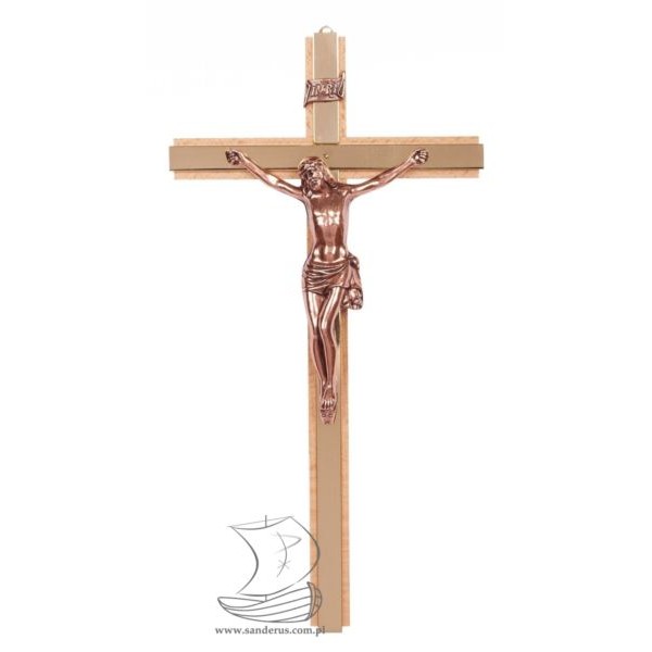 KRZYŻ WISZĄCY - wys. 35 cm - 5977