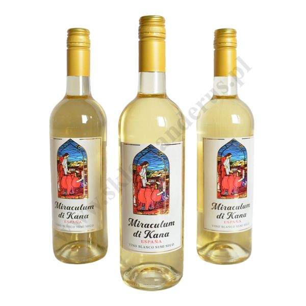 MIRACULUM DI KANA - wino mszalne - białe półwytrawne