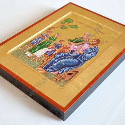 JEZUS BŁOGOSŁAWIĄCY DZIECI - ikona 18 x 23.5 cm - 89358