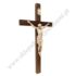 KRZYŻ Z DREWNIANYM KORPUSEM CHRYSTUSA - wys.80 cm - 11097