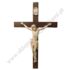 KRZYŻ Z DREWNIANYM KORPUSEM CHRYSTUSA - wys.80 cm - 11097
