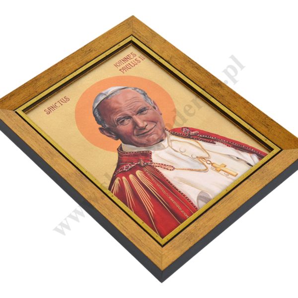ŚW. JAN PAWEŁ II - obraz 17.7 x 21.8 cm - 90940