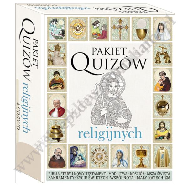 PAKIET QUIZÓW RELIGIJNYCH - 4 x CD/DVD - 85192