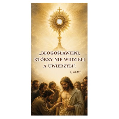 BANER NA BOŻE CIAŁO - BANER DEKORACYJNY - WZÓR 249