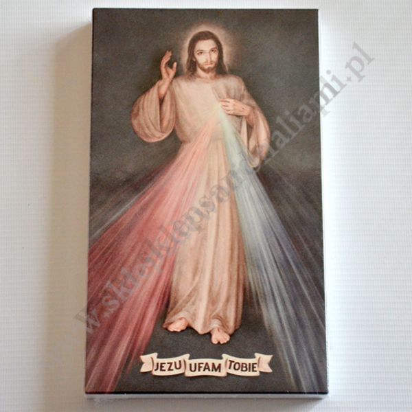 JEZU UFAM TOBIE - obraz 13 x 22 cm - 5943