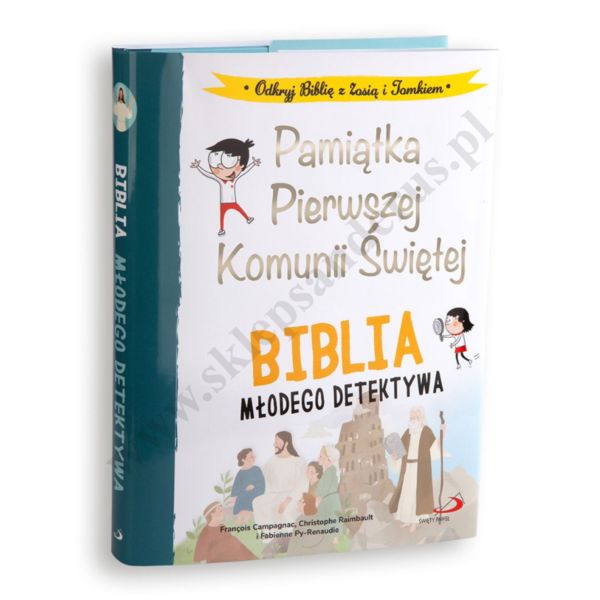 BIBLIA MŁODEGO DETEKTYWA. PAMIĄTKA PIERWSZEJ KOMUNII ŚWIĘTEJ