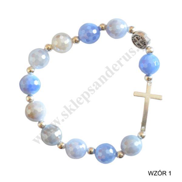 RÓŻANIEC BRANSOLETKA - dwa wzory - 50428