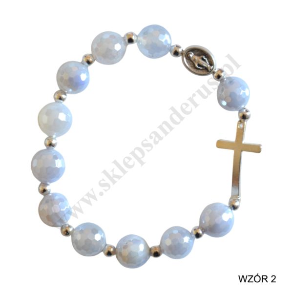 RÓŻANIEC BRANSOLETKA - dwa wzory - 50428