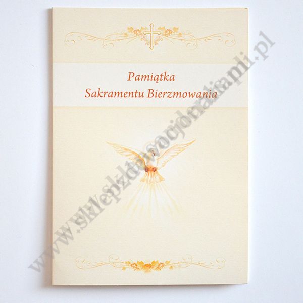 PAMIĄTKA SAKRAMENTU BIERZMOWANIA - 50677