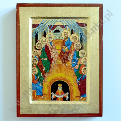 ZESŁANIE DUCHA ŚWIĘTEGO - ikona 18 x 24 cm - 86508