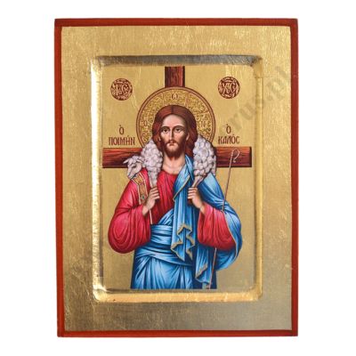 PAN JEZUS DOBRY PASTERZ - ikona 18 x 23.5 cm - 88017