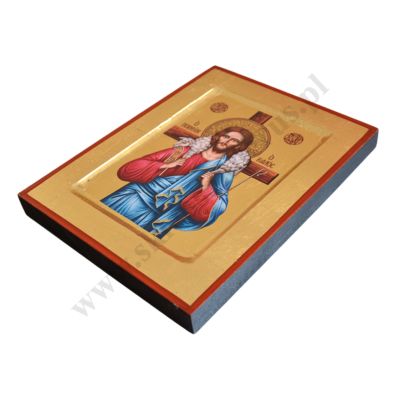 PAN JEZUS DOBRY PASTERZ - ikona 18 x 23.5 cm - 88017